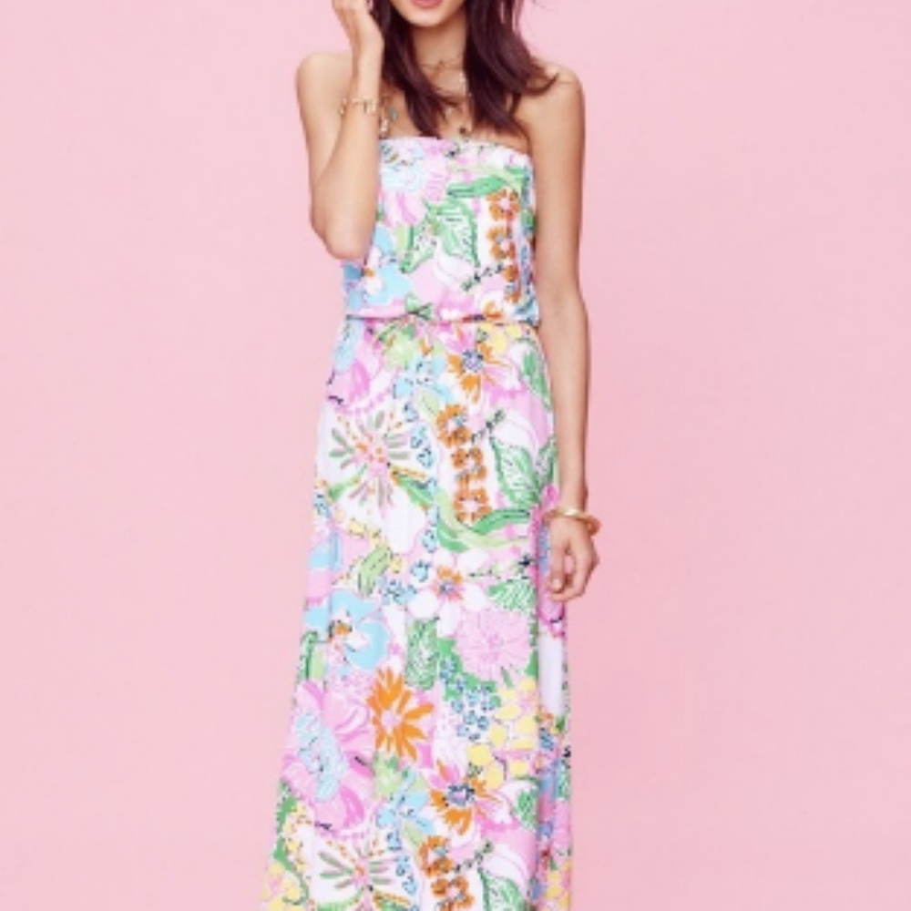 Lilly Pulitzer for Target Floral Maxi Dress